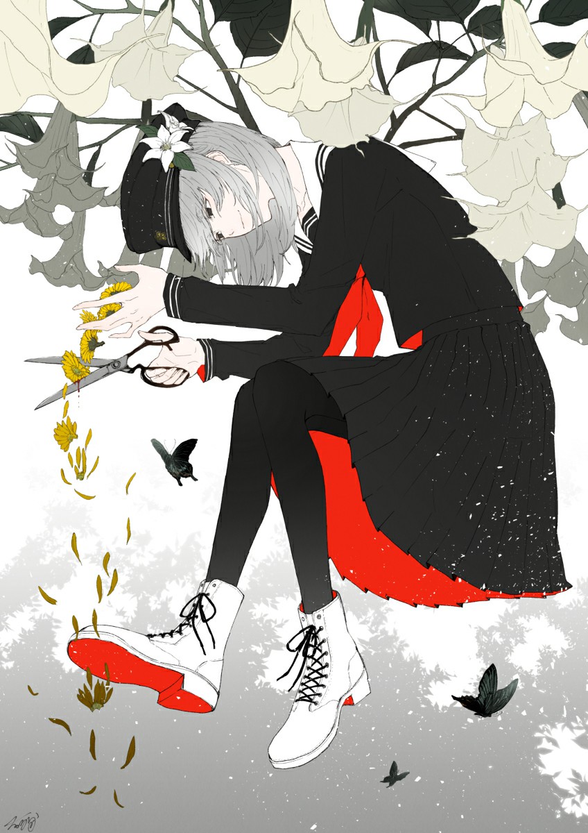 P站美图推荐——剪刀特辑-4 P站美图推荐——剪刀特辑-4