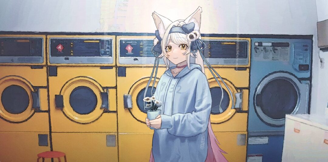 P站美图推荐——自助洗衣房特辑-10