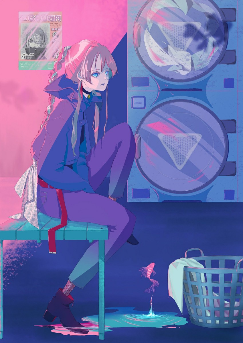 P站美图推荐——自助洗衣房特辑-12