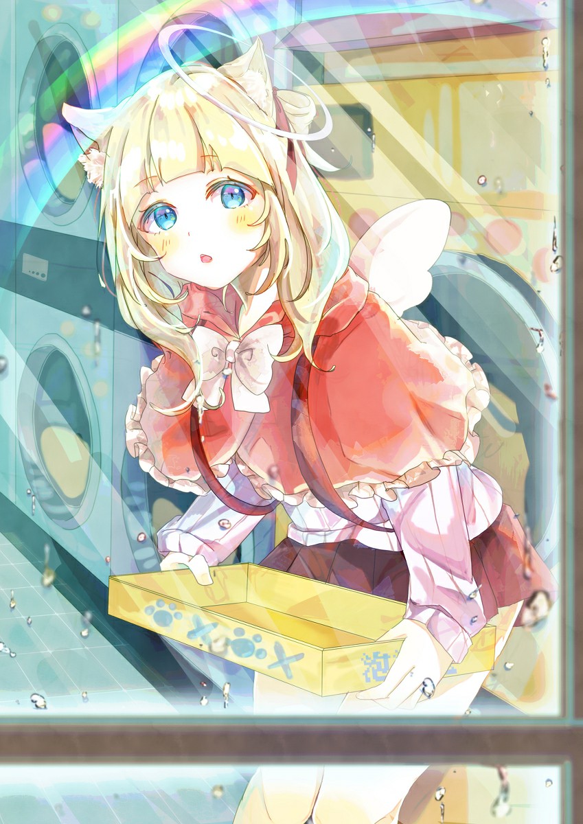 P站美图推荐——自助洗衣房特辑-16