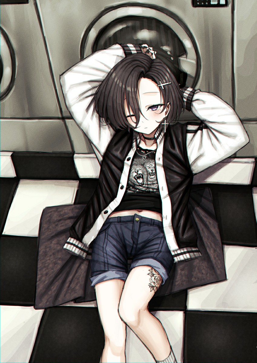 P站美图推荐——自助洗衣房特辑-24