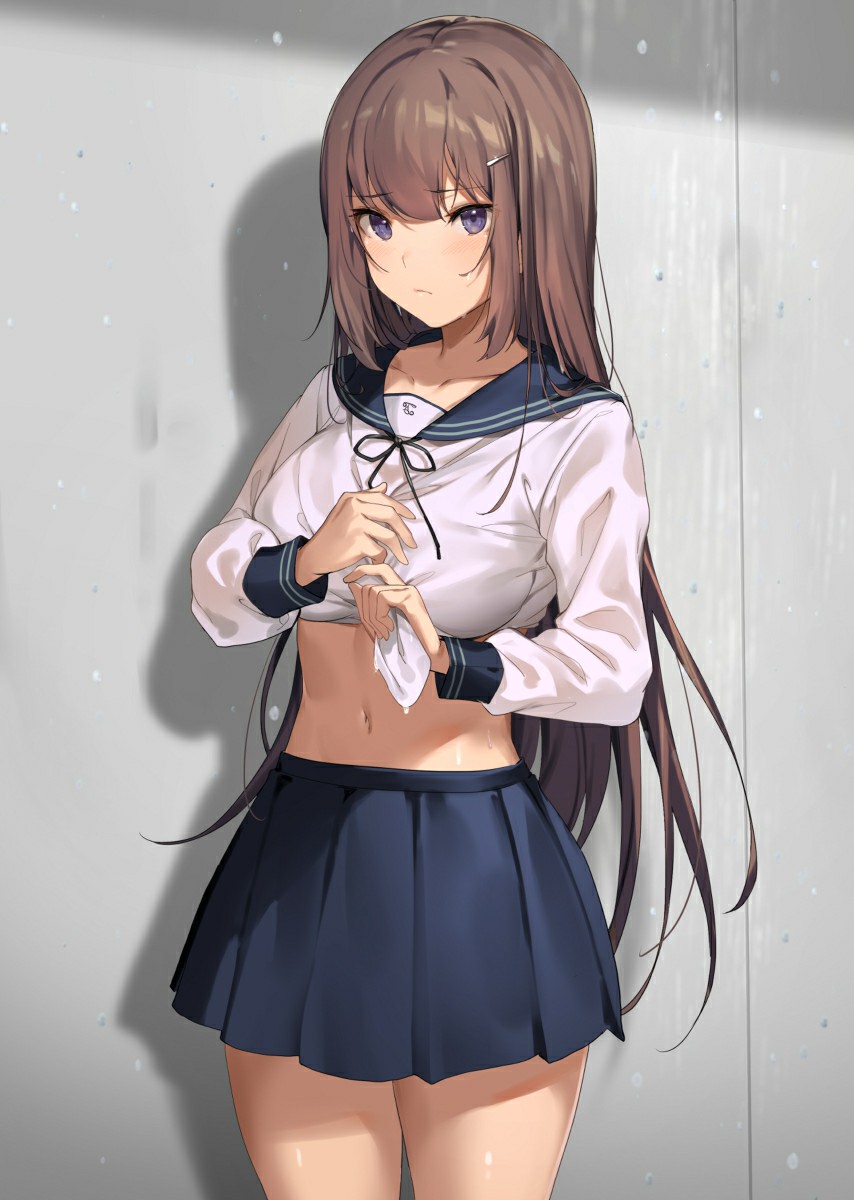 【动漫美图】P站美图推荐 - 茶色长发特辑-13