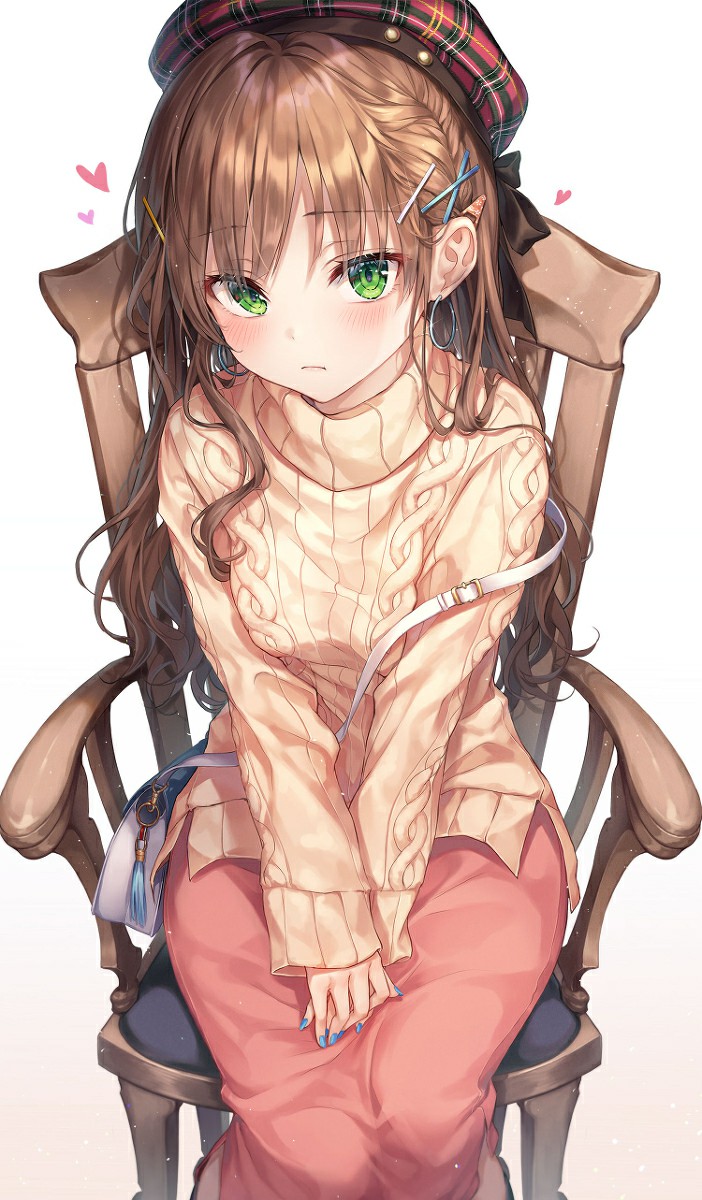 【动漫美图】P站美图推荐 - 茶色长发特辑-10