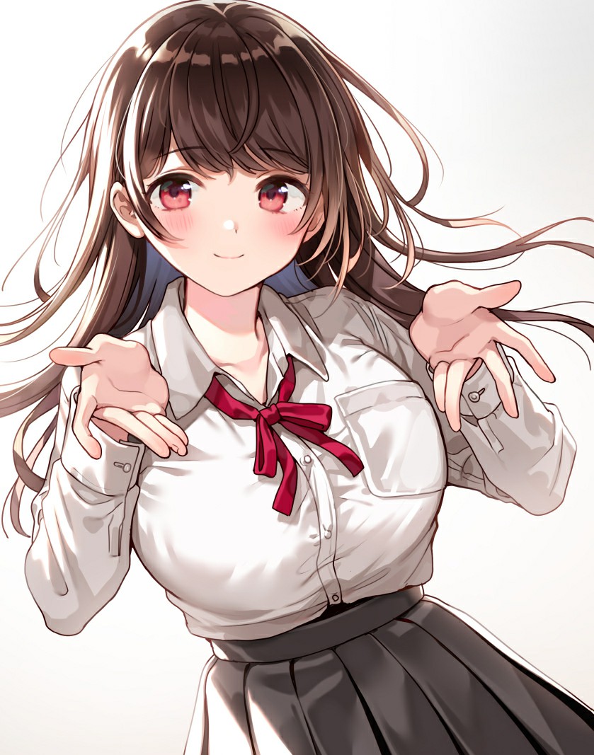 【动漫美图】P站美图推荐 - 茶色长发特辑-24