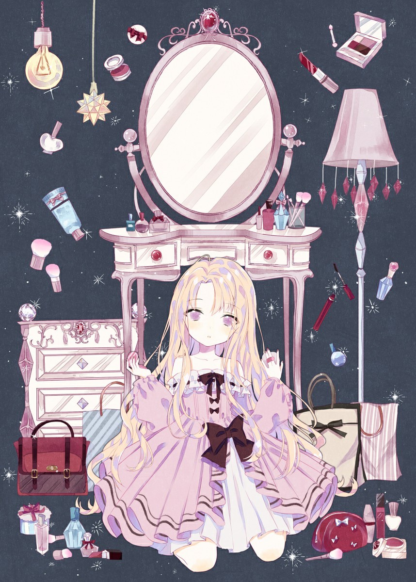 P站美图推荐——露肩连衣裙特辑-6