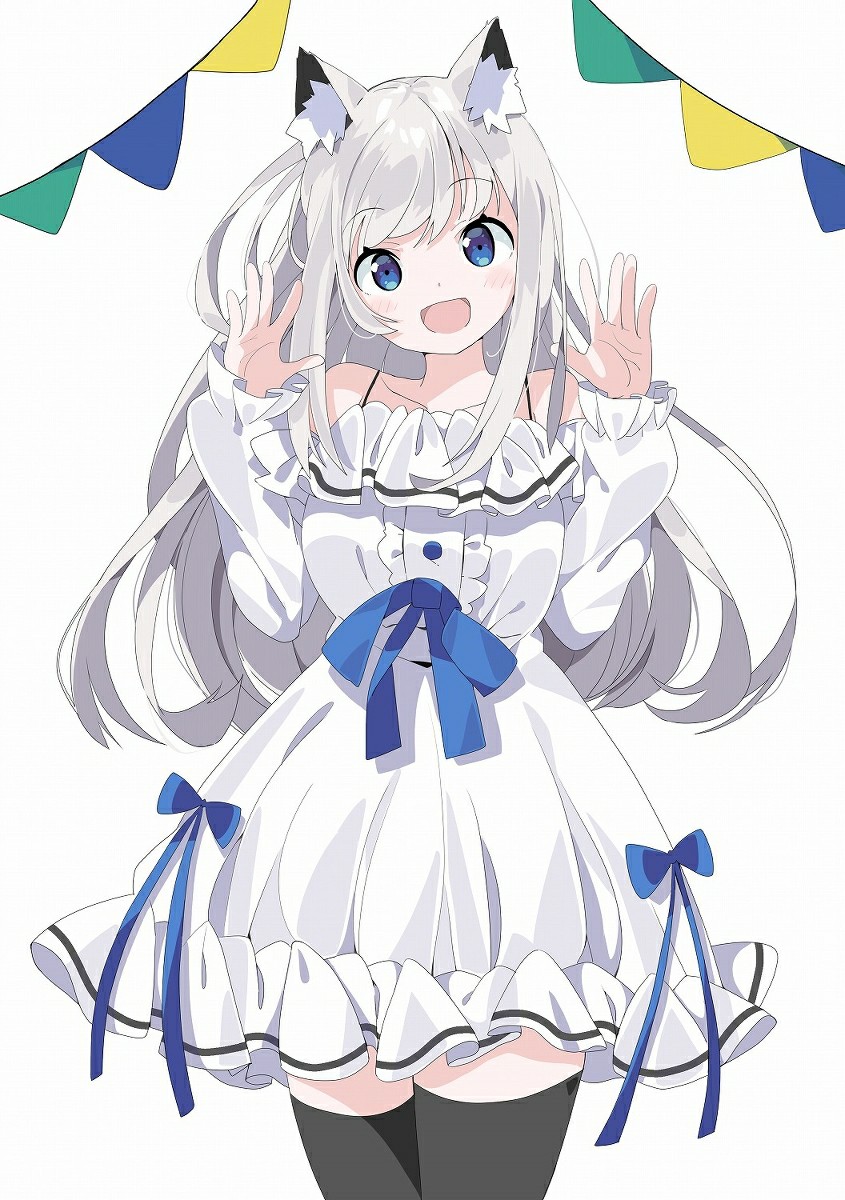 P站美图推荐——露肩连衣裙特辑-4