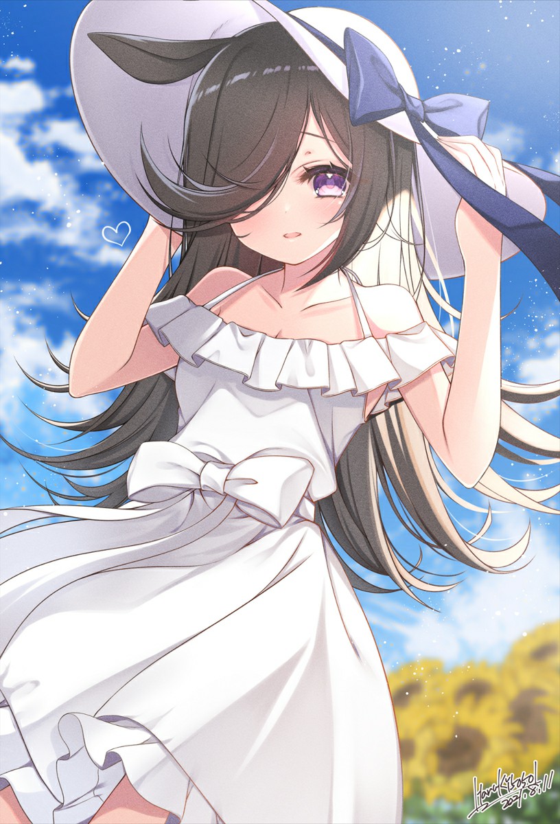 P站美图推荐——露肩连衣裙特辑-18