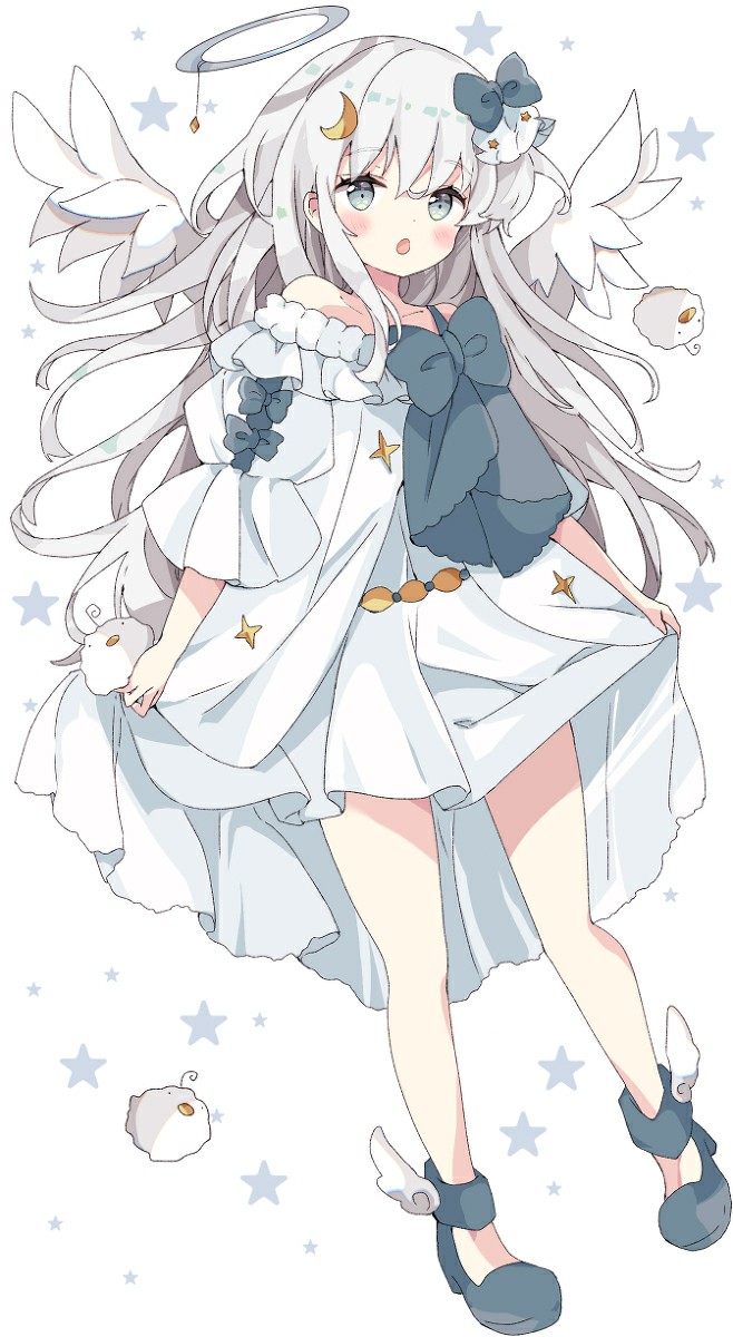 P站美图推荐——露肩连衣裙特辑-16