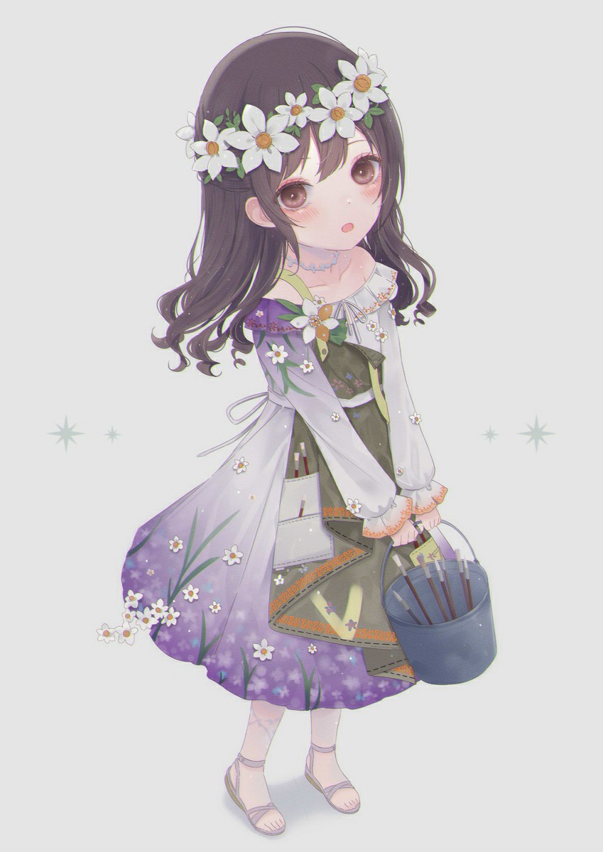 P站美图推荐——露肩连衣裙特辑-21