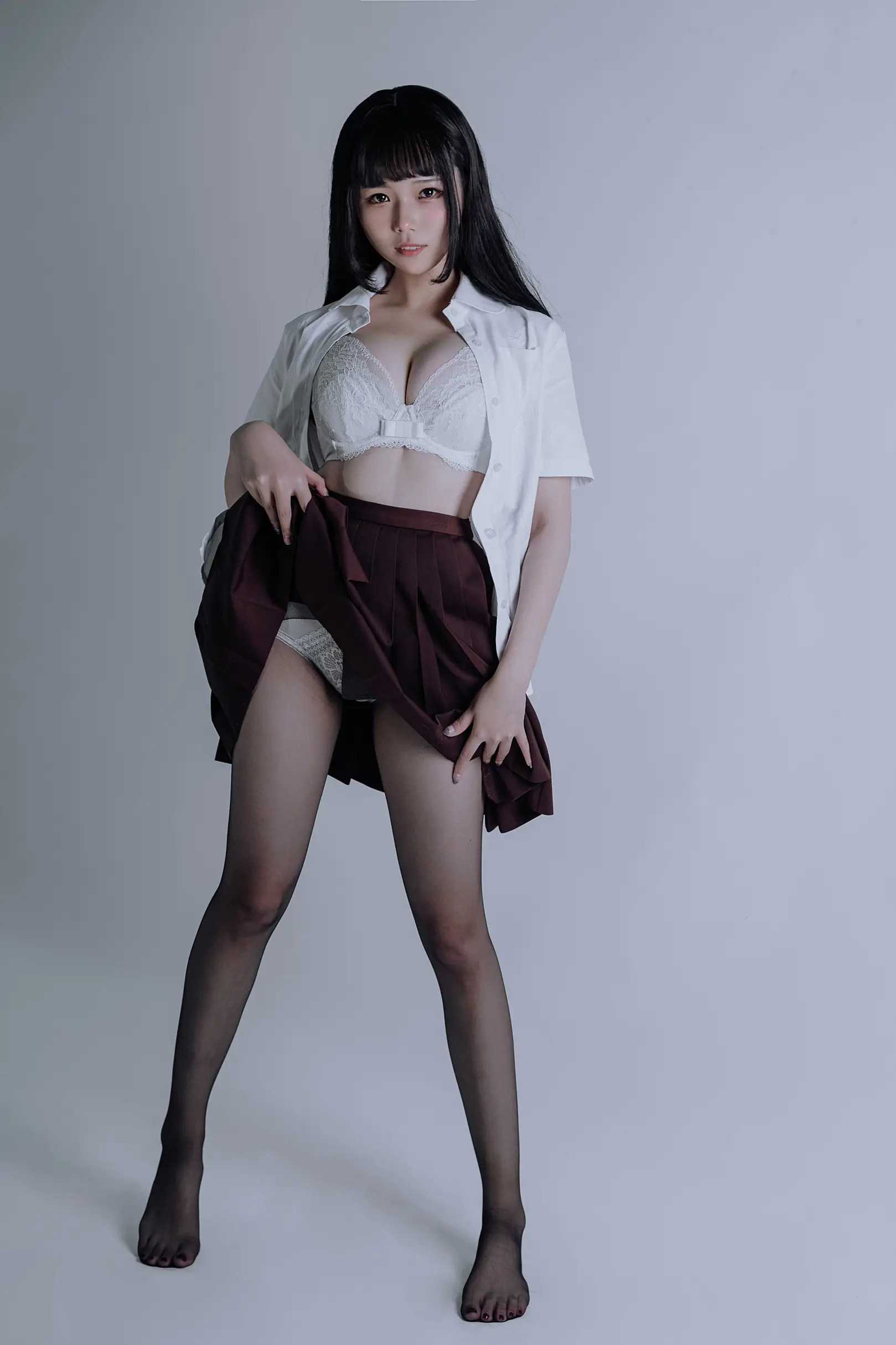 【cosplay】七月喵子 - JK黑丝[31P-173MB]