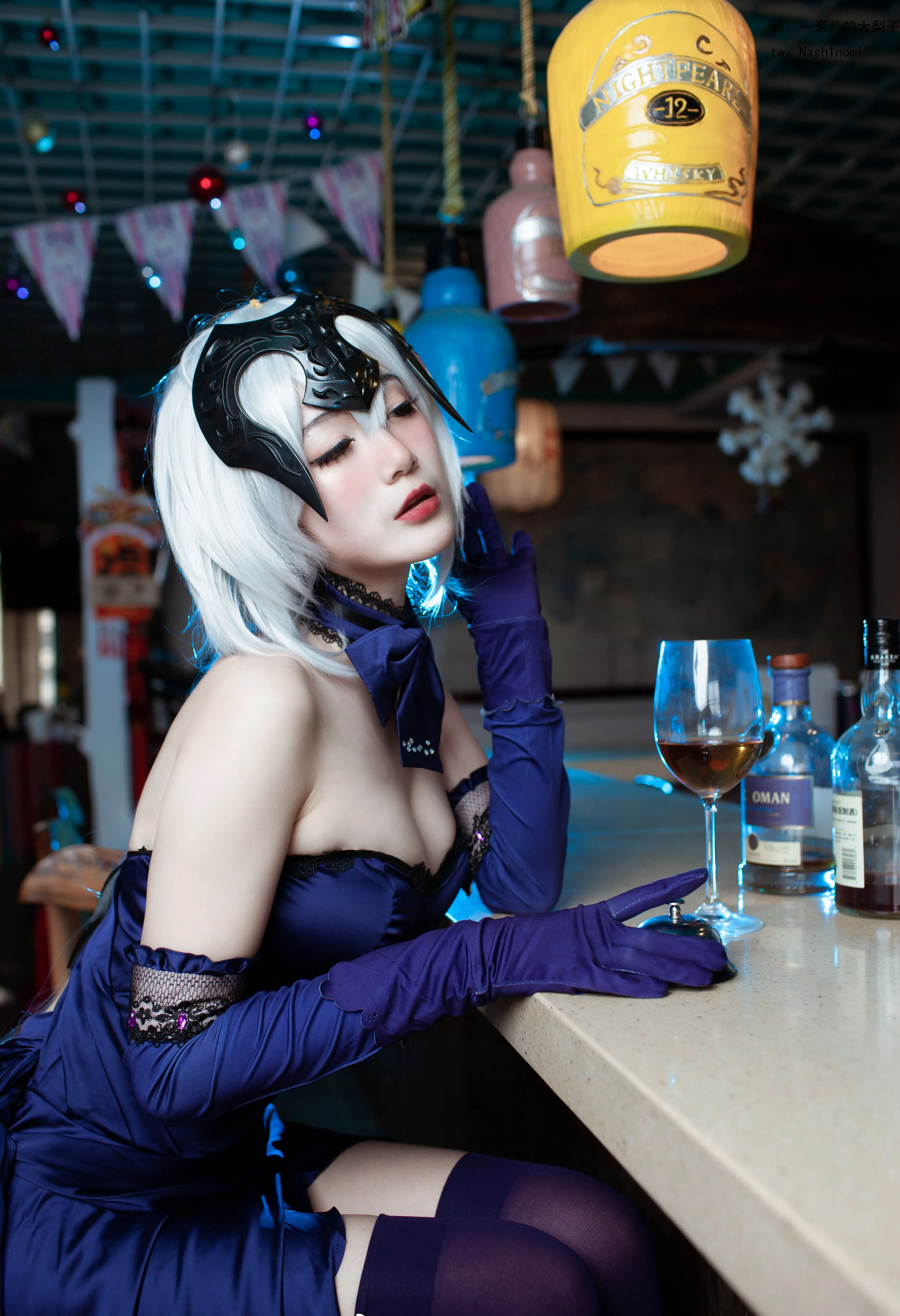 【cosplay】一米八的大梨子 - 黑贞·晚餐[9P-112MB]