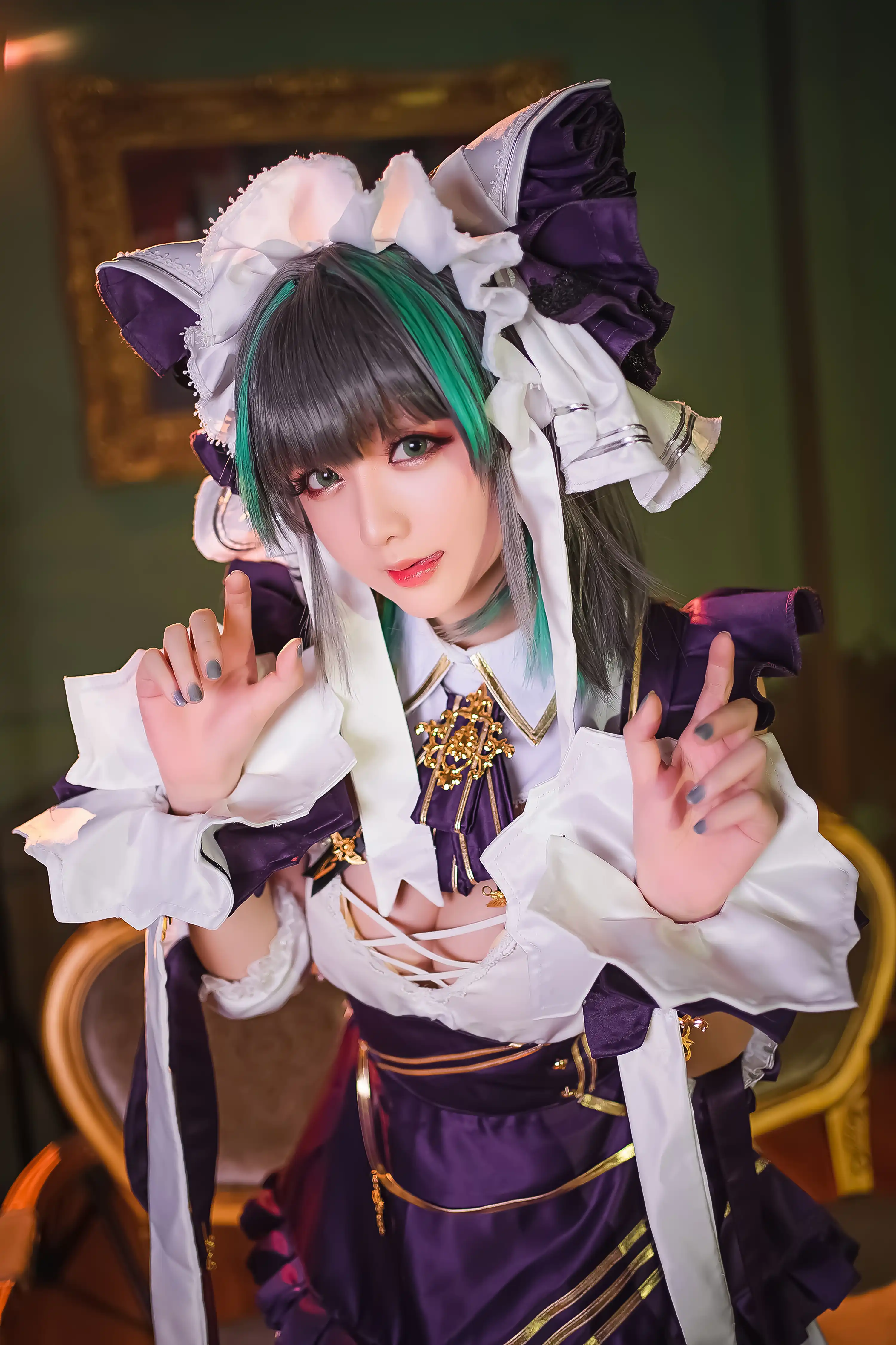 【cosplay】星之迟迟 - Cheshire (azur lane)[50P-270MB]
