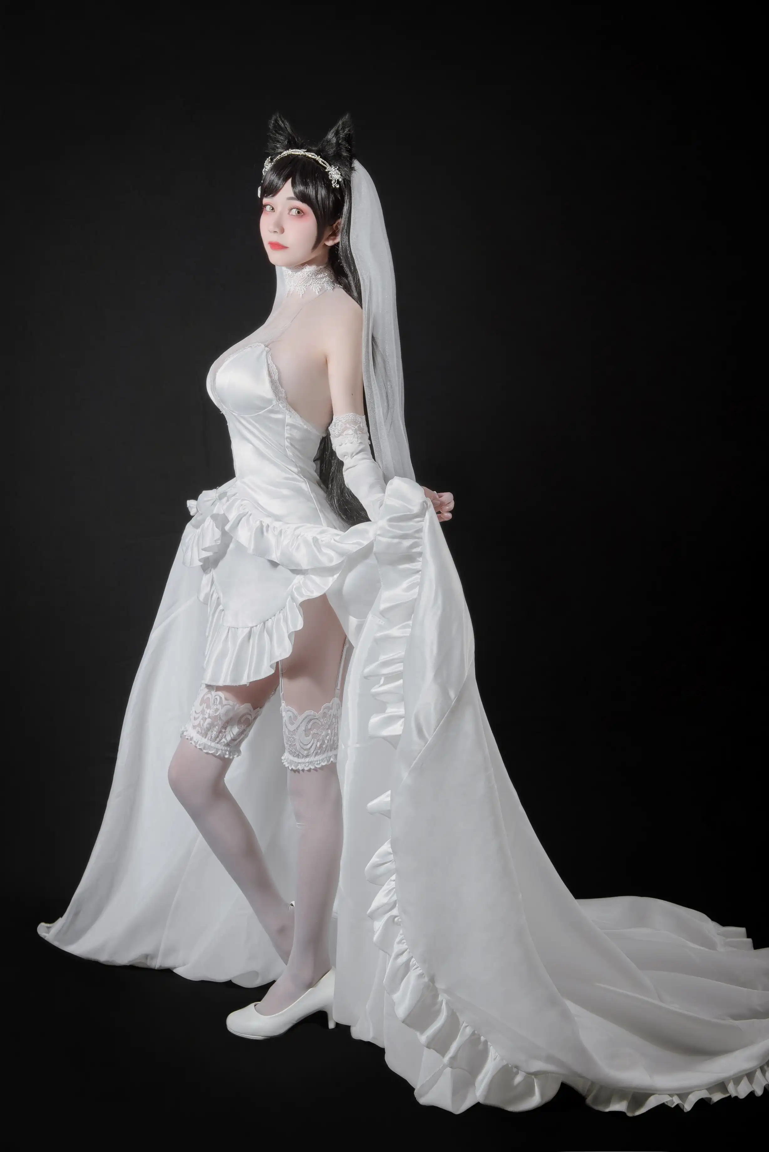 【cosplay】你的负卿 -  爱宕花嫁[10P-108MB]