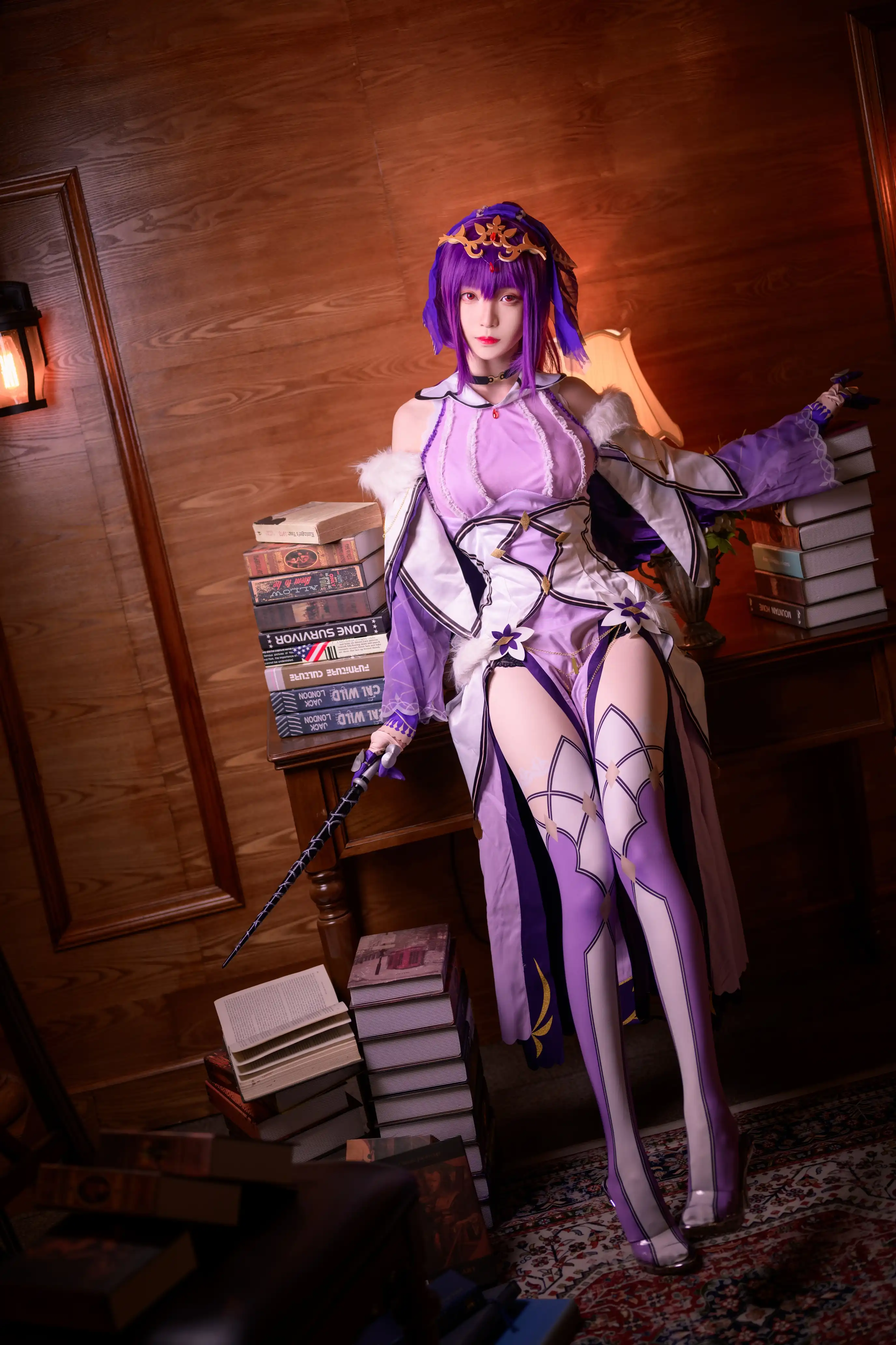 【cosplay】青青子Js - ate 斯卡哈 [48P-380M]