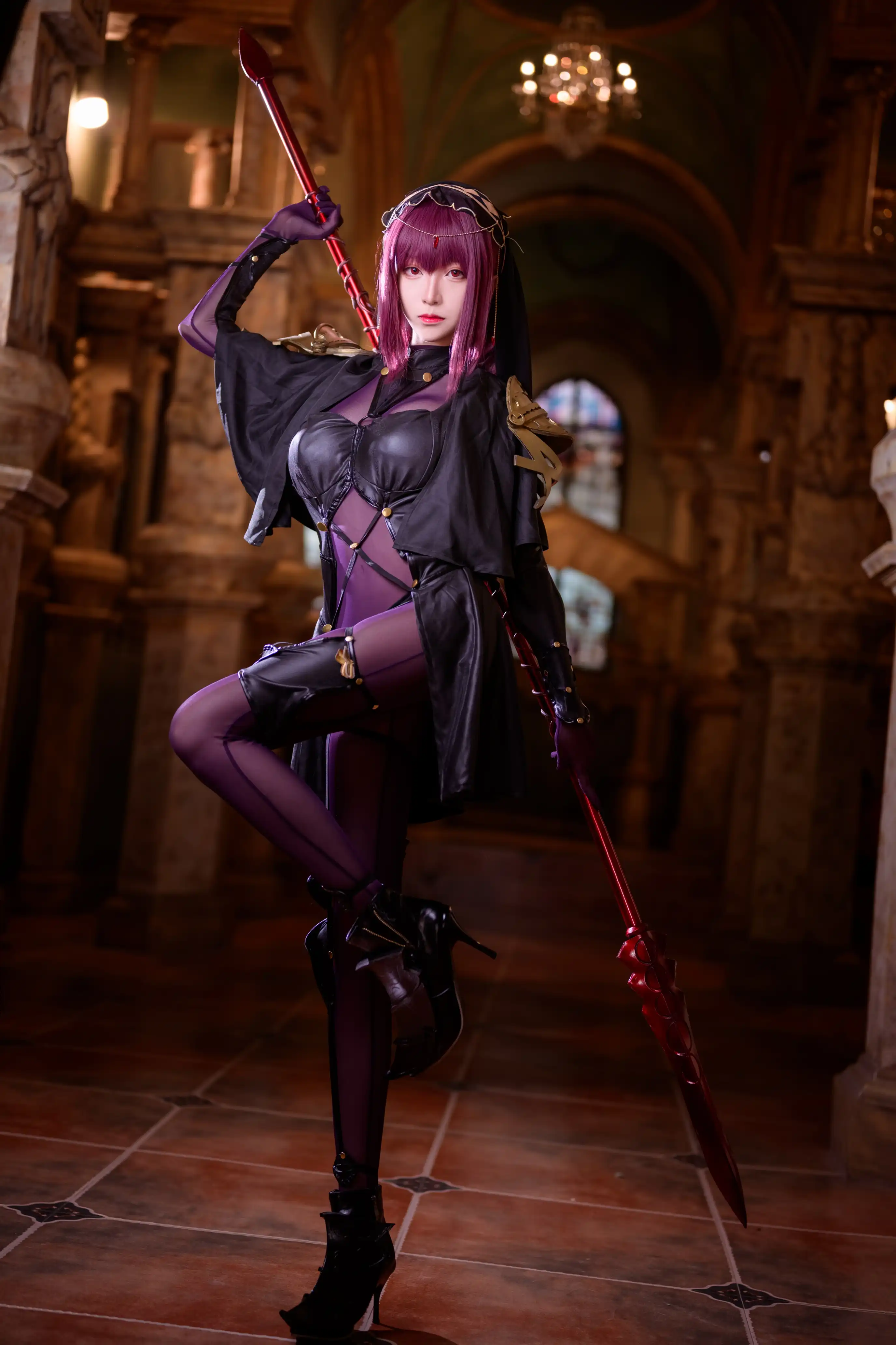 【cosplay】青青子Js - ate 斯卡哈 [48P-380M]