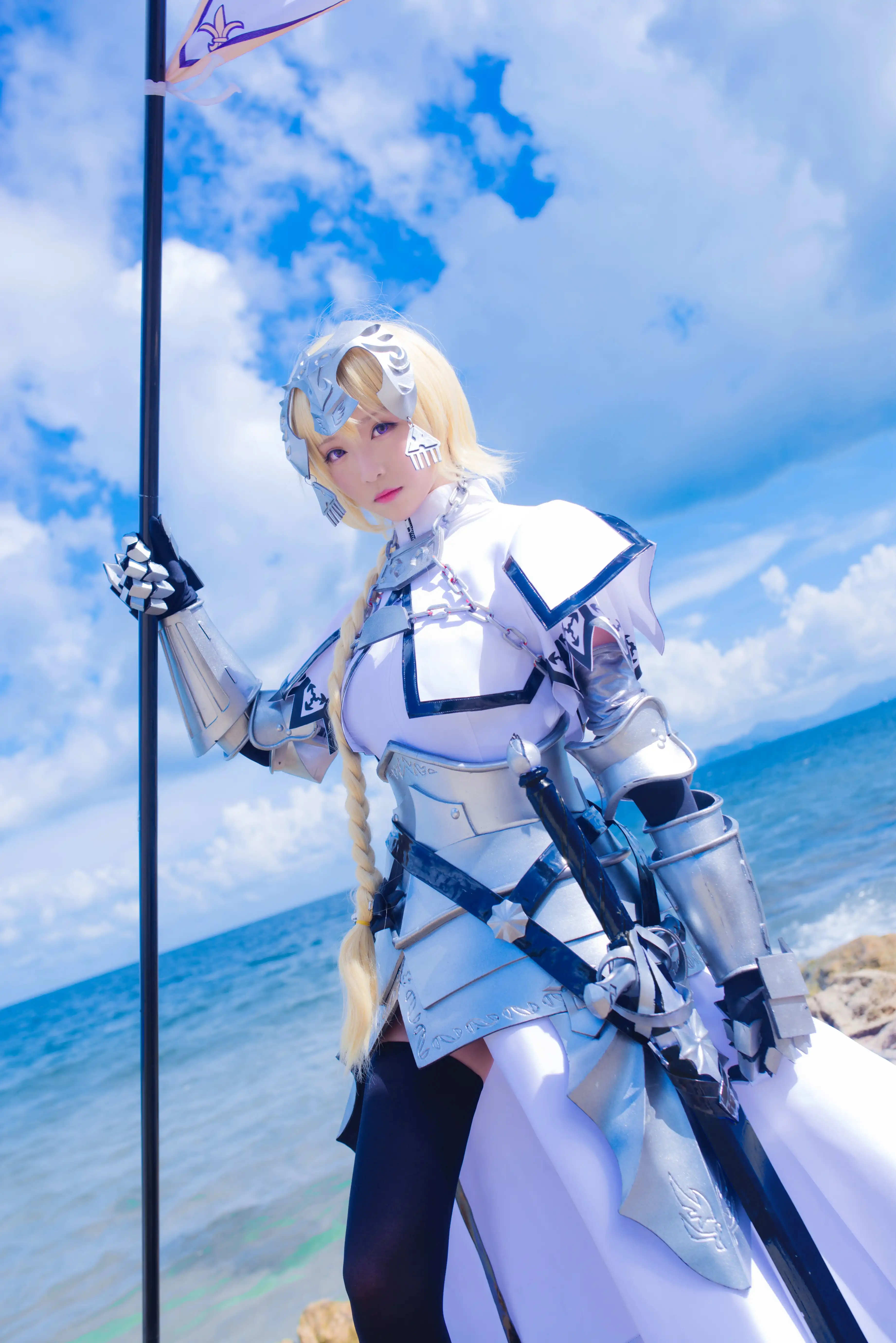 【cosplay】青青子Js - 白贞 [11P-65MB]