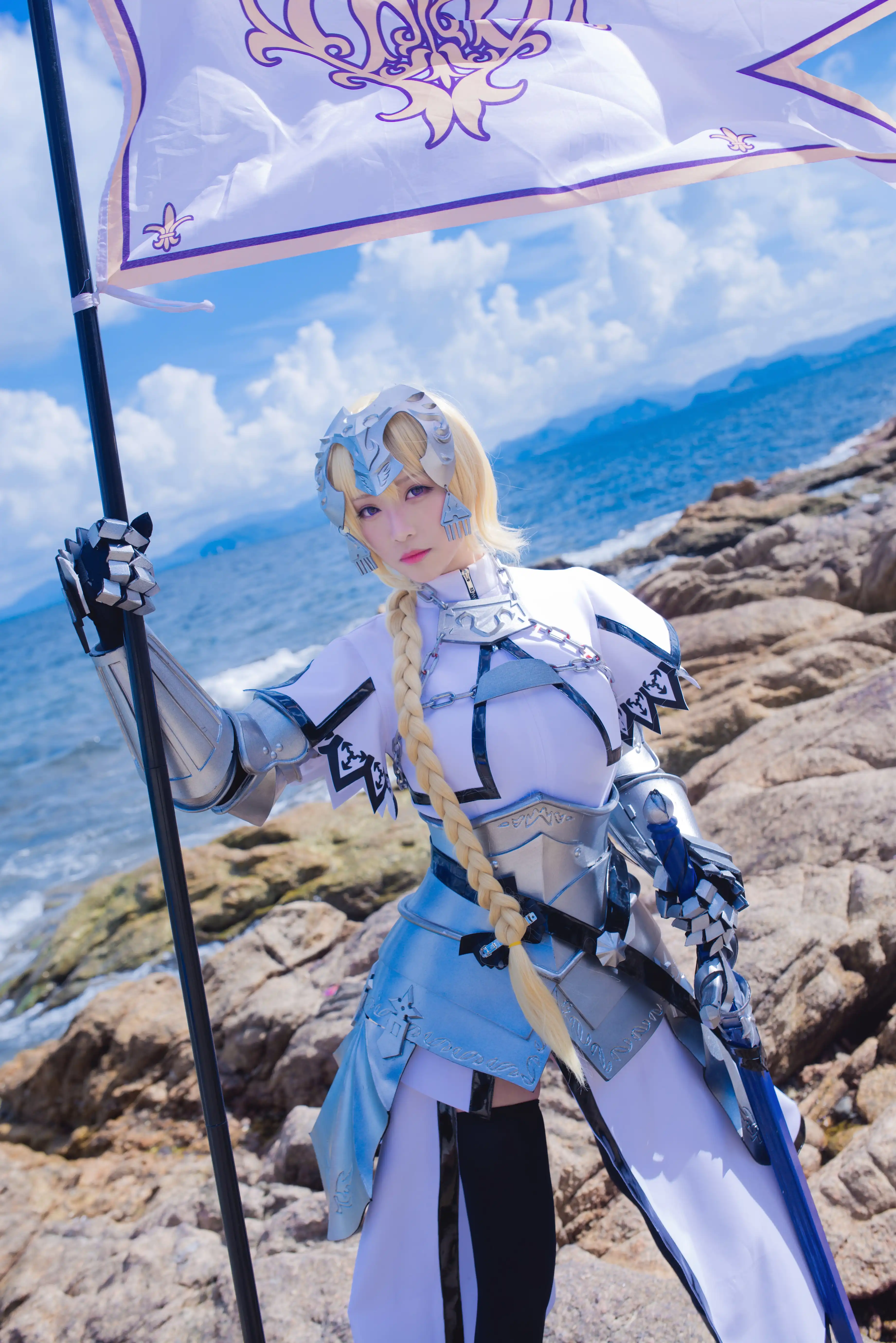 【cosplay】青青子Js - 白贞 [11P-65MB]