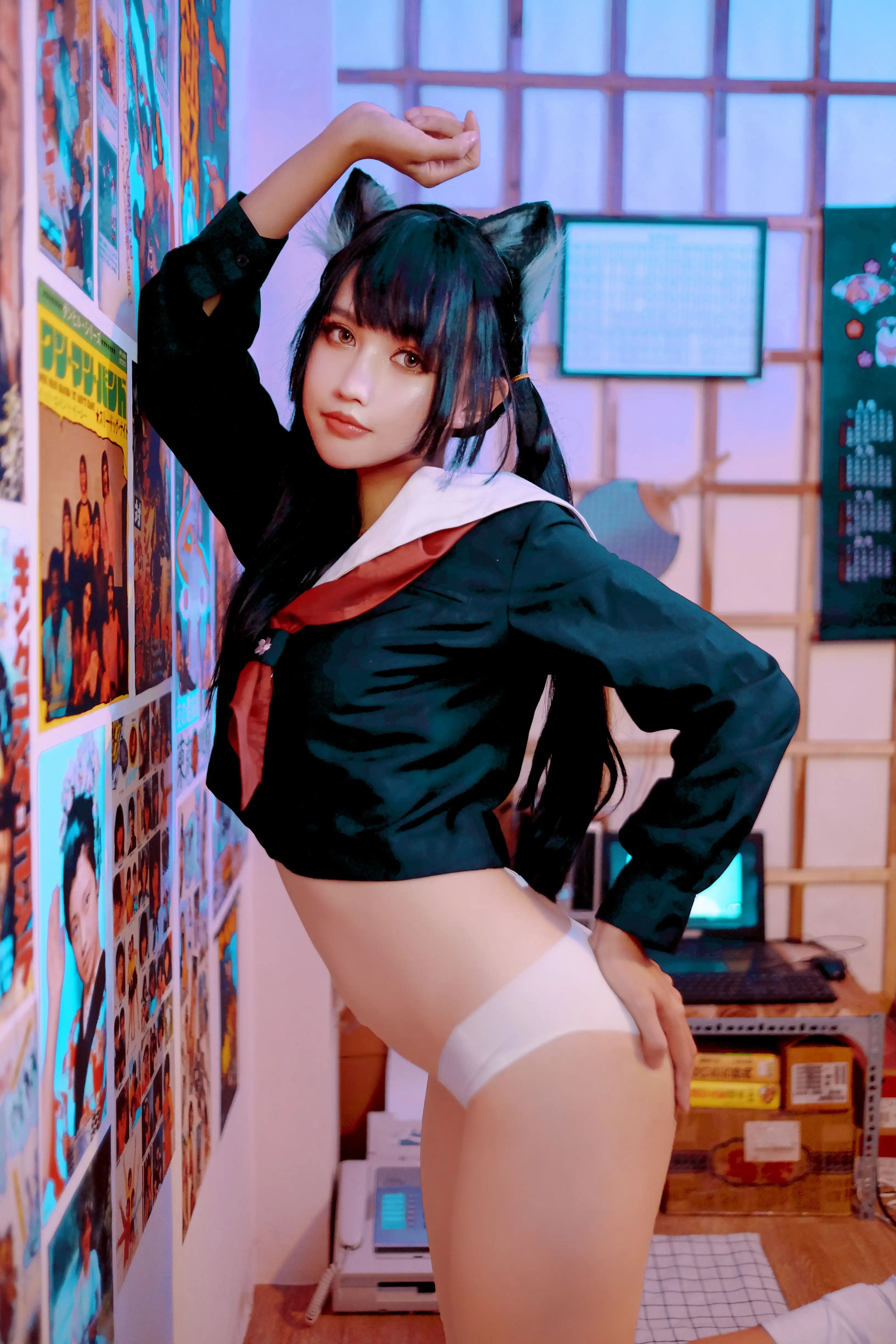 【cosplay】PingPing -  Kuroneko黑猫 [31P-270MB]