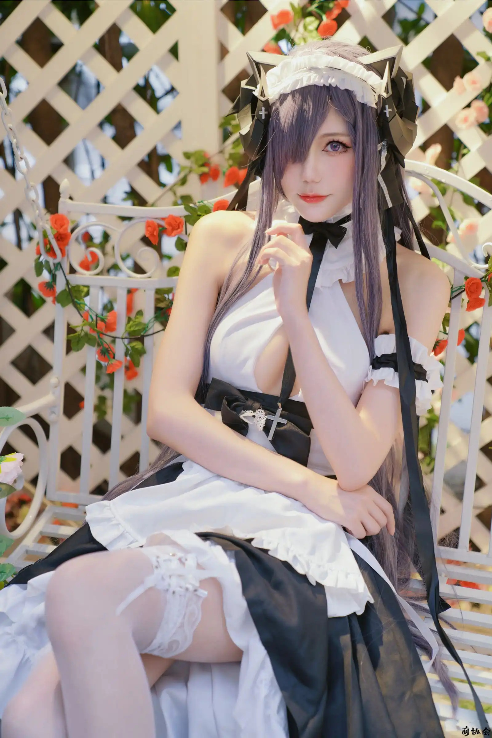 【cosplay】彩芸_Nebula - 奥古斯特女仆 [12P-26MB]