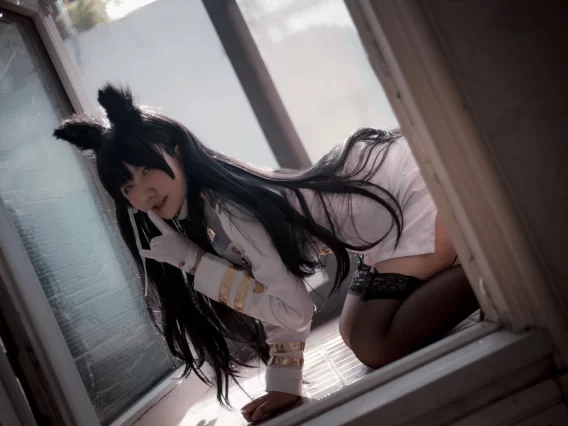 【cosplay】阿半今天很开心 – 爱宕原皮[24P-103MB]