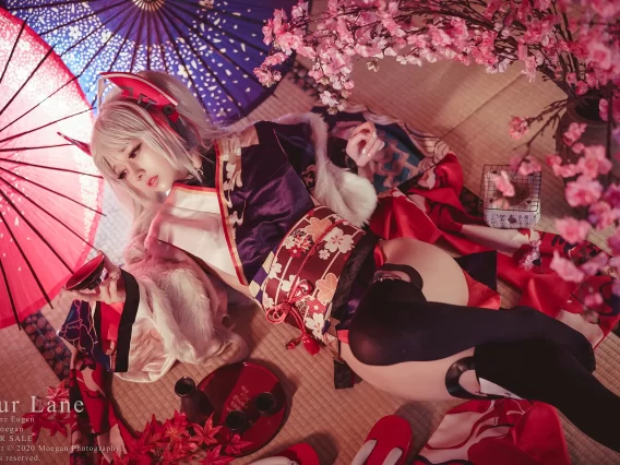 【cosplay】沖田凜花Rinka – Azur Lane – KMS Prinz Eugen 百花繚乱 ver