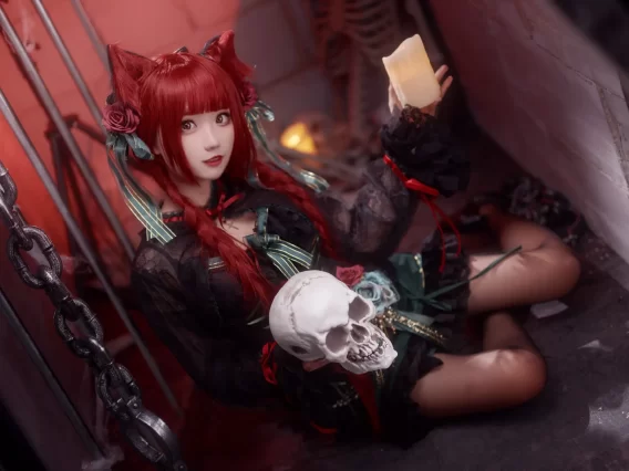 【cosplay】花柒Hana – 火焰猫燐 [10P-24MB]