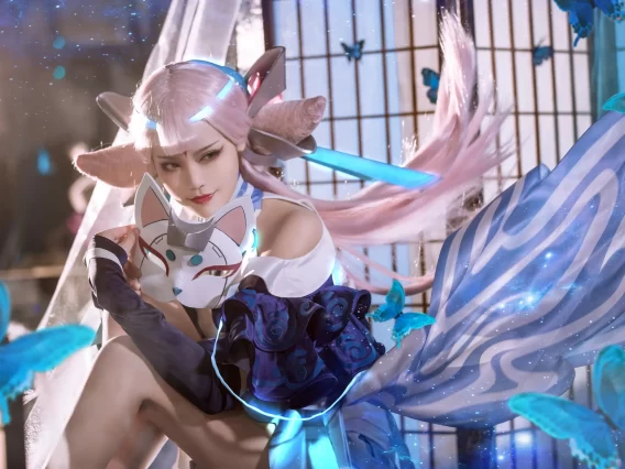 【cosplay】戚顾儿 – 王者荣耀 貂蝉 [19P-271MB]