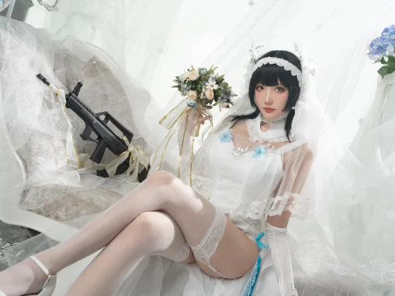 【cosplay】瓜希酱 –  95式花嫁 [30P-130MB]