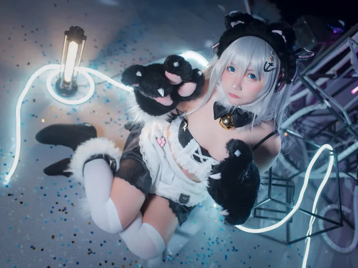 【cosplay】是一只熊仔吗 – 碧蓝航线 哈曼 [21P-61MB]