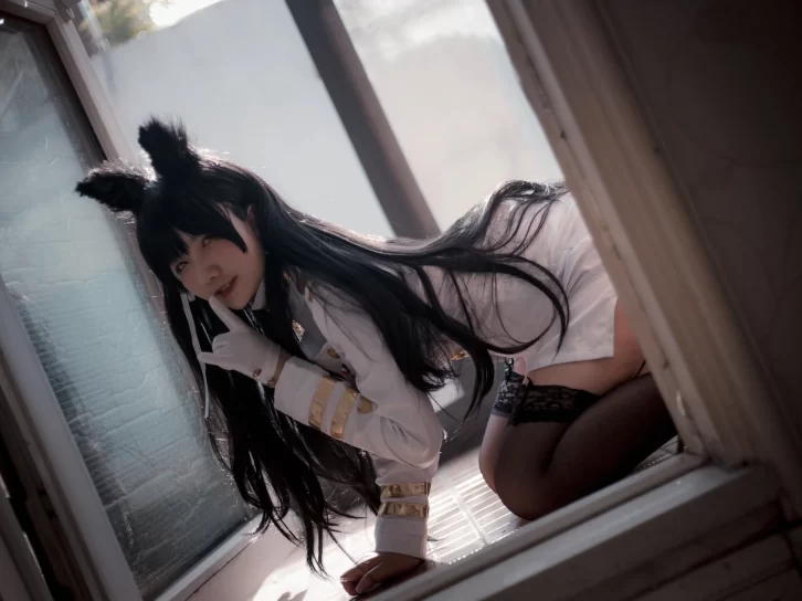 【cosplay】阿半今天很开心 – 爱宕原皮[24P-103MB]