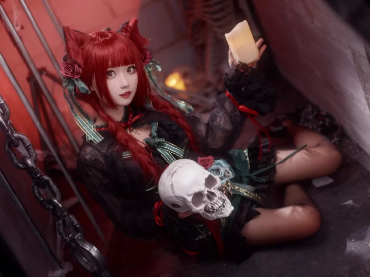 【cosplay】花柒Hana – 火焰猫燐 [10P-24MB]