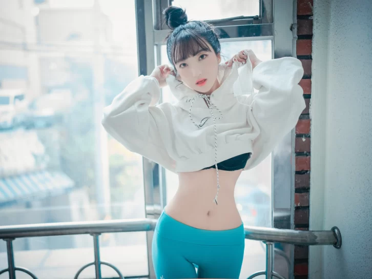 【美女写真】Hanari(하나리) –  [DJAWA] Loose and Tight Cool Mint [85P-2.73GB]