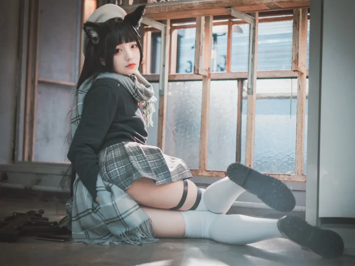 【cosplay】Jenny – [DJAWA] Type95 Pure White Graduation (Girls Frontline) [33P-427MB]