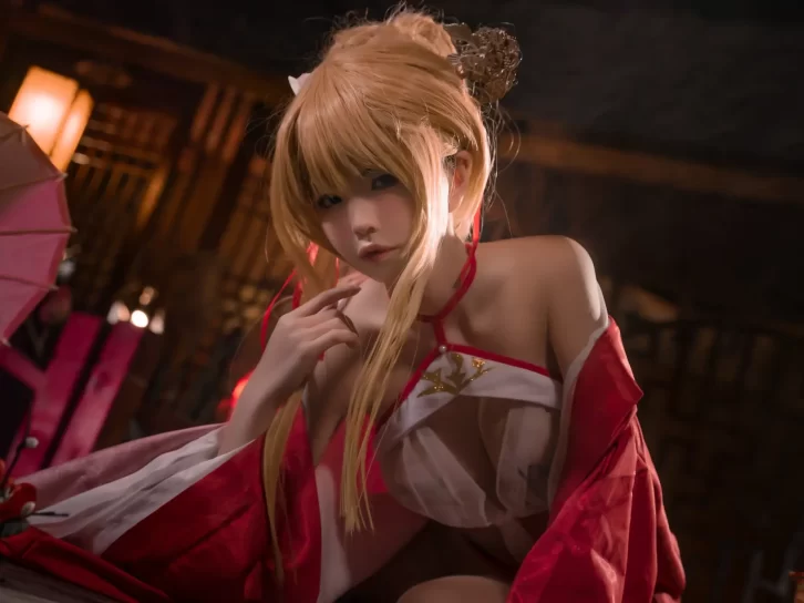 【cosplay】可可老师 –  碧蓝航线 光荣凉夜春雪 [50P-502MB]