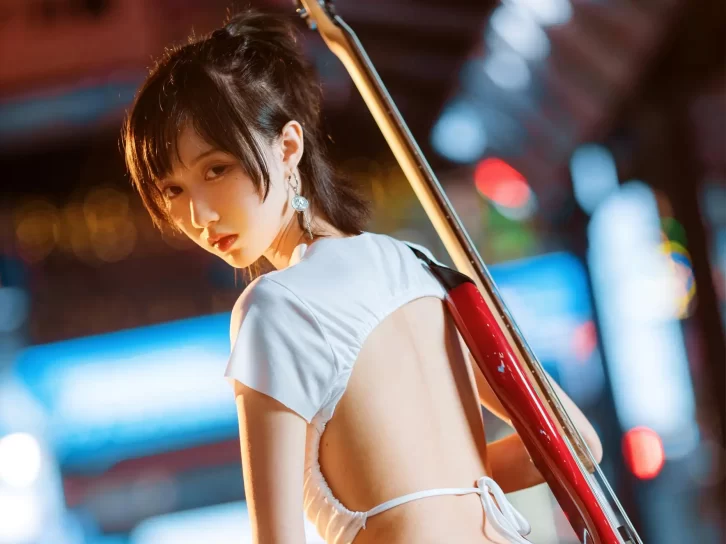 【美女写真】木绵绵OwO  –  贝斯与妹妹[28P273MB]