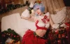 【cosplay】花柒Hana – 圣诞蕾姆 [22P-68MB]