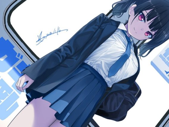 【动漫美图】P站美图推荐 – 制服外套特辑