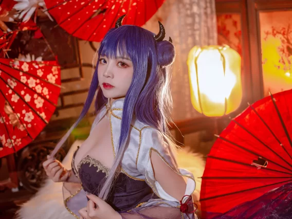 【cosplay】二佐Nisa –  碧蓝航线 伊吹旗袍 [29P-197MB]