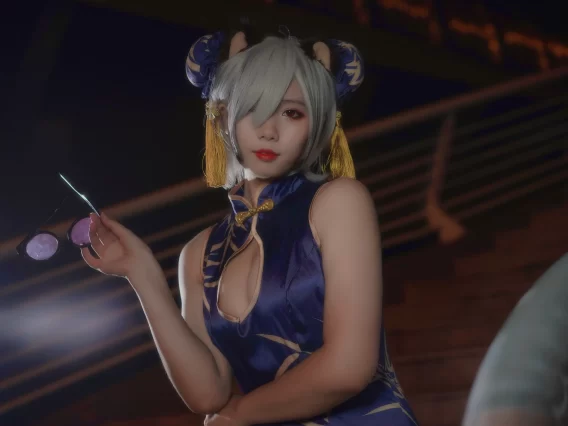 【cosplay】墨玉-M –  明日方舟 食铁兽 [25P-401MB]