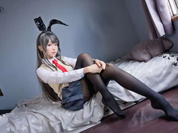 【cosplay】ElyEE子 –  麻衣學姊 [50P-70MB]