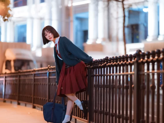 【美女写真】阿包也是兔娘 – JK日常[15P-179M]