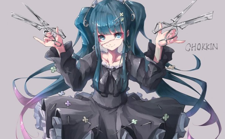 【动漫美图】P站美图推荐 – 剪刀特辑