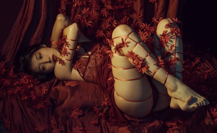 【美女写真】云溪溪 –  花与绳[58P-613MB]