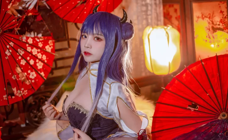 【cosplay】二佐Nisa –  碧蓝航线 伊吹旗袍 [29P-197MB]