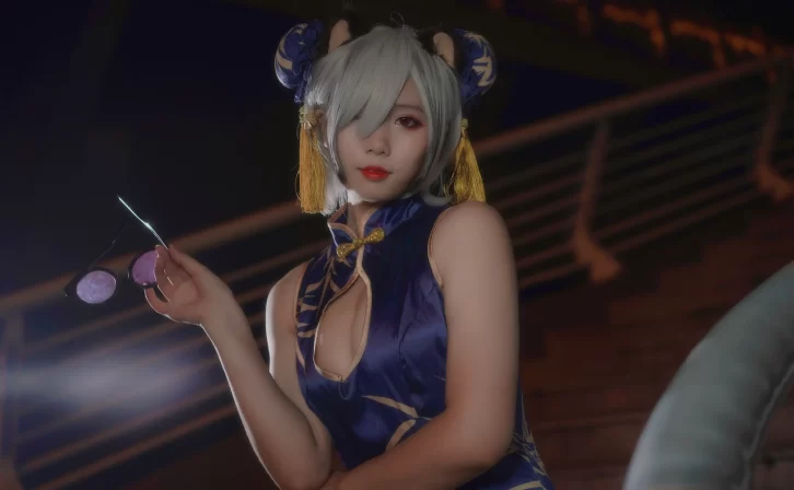 【cosplay】墨玉-M –  明日方舟 食铁兽 [25P-401MB]