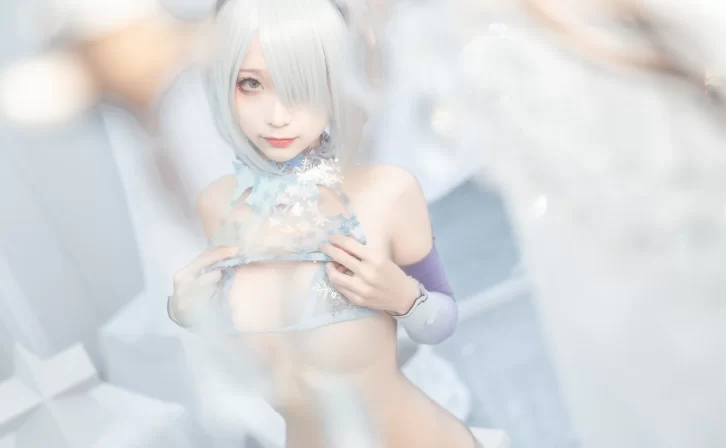 【cosplay】蠢沫沫 –  2B-冰雪 [35P-301MB]