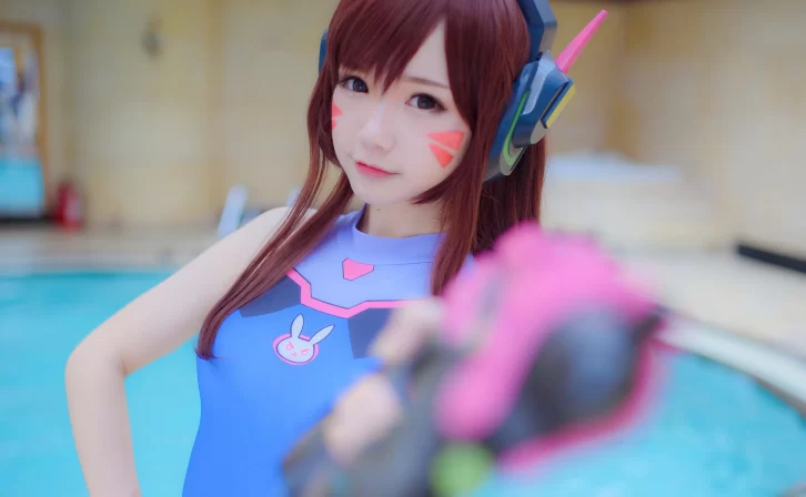 【cosplay】雪晴Astra – D.Va水着[31P-81.9MB]