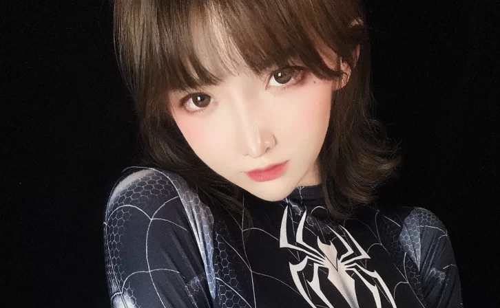 【cosplay】一小央泽 – 黑蜘蛛[30P-125MB]