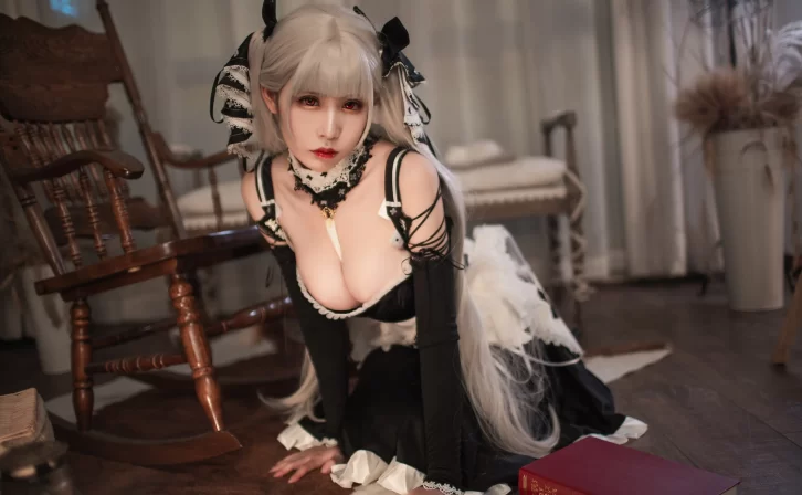 【cosplay】爱老师_PhD – 碧蓝航线可畏[20P-171MB]