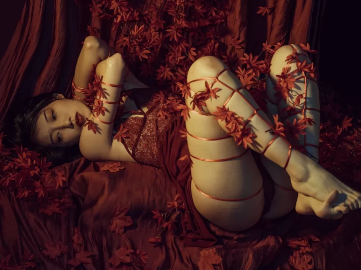 【美女写真】云溪溪 –  花与绳[58P-613MB]